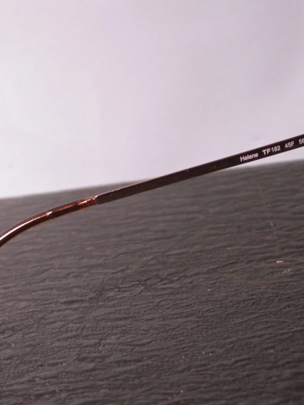 Tom Ford Helene Gold Designer Sunglasses Made in Italy FRAME ONLY